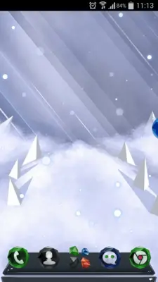 Ice World Theme android App screenshot 0